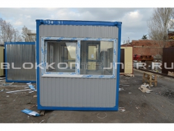 Блок-контейнер 4м, проходная, г.Ставрополь в Кириллове